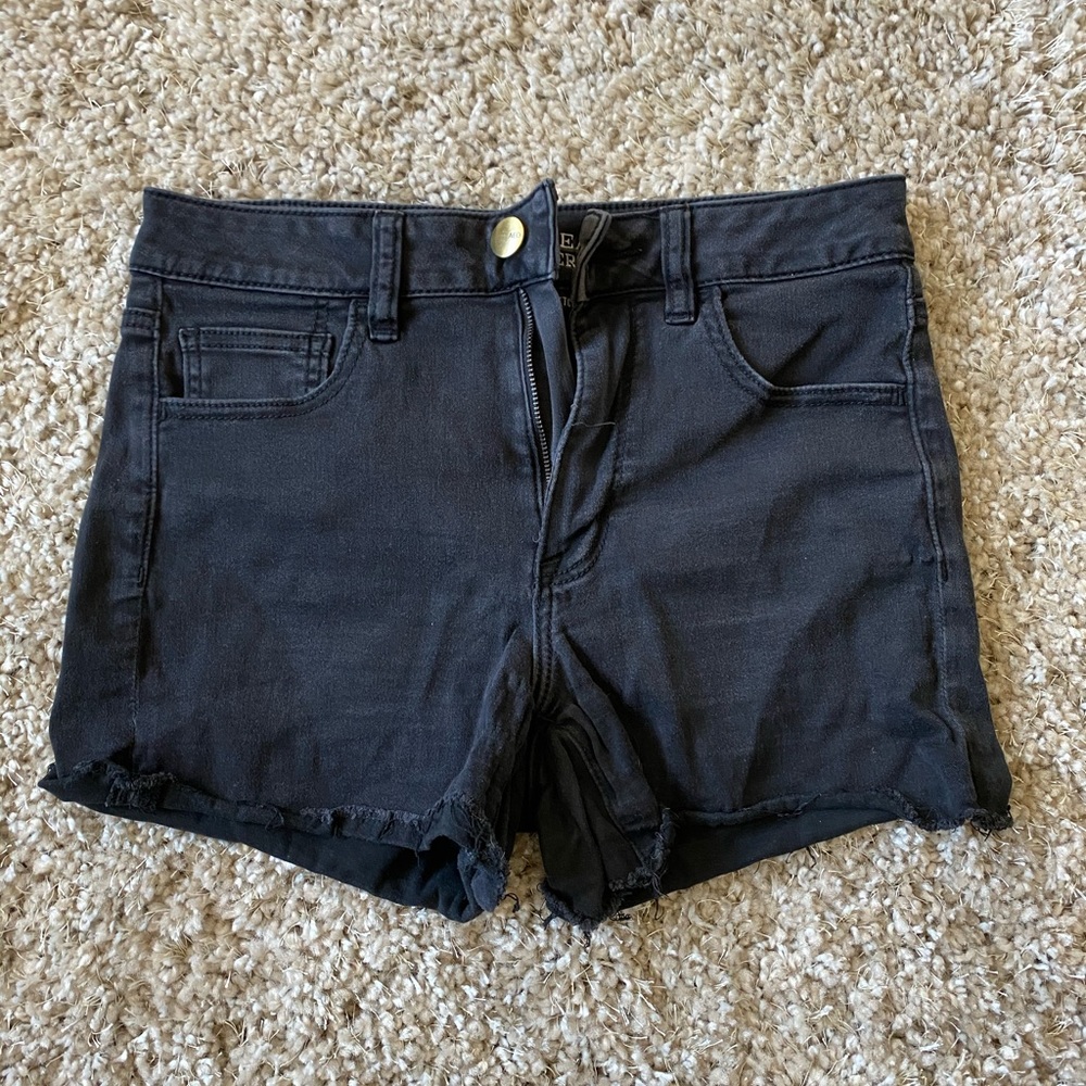 American eagle super stretch hi rise shortie